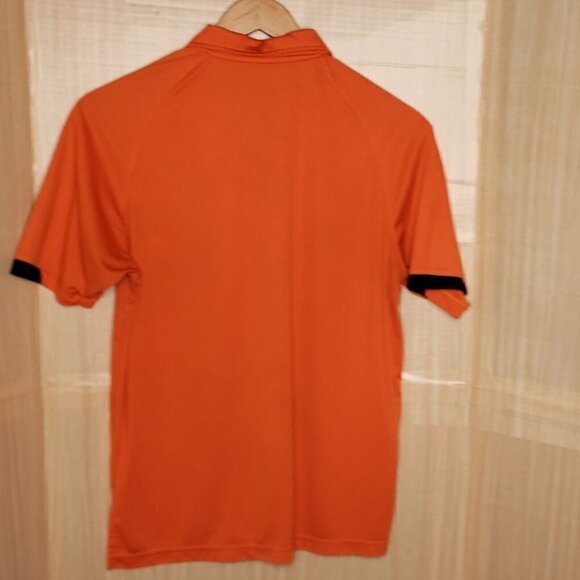 Chiliwear Mens Orange Oklahoma State University  Short Sleeve Polo Medium - Picture 2 of 7